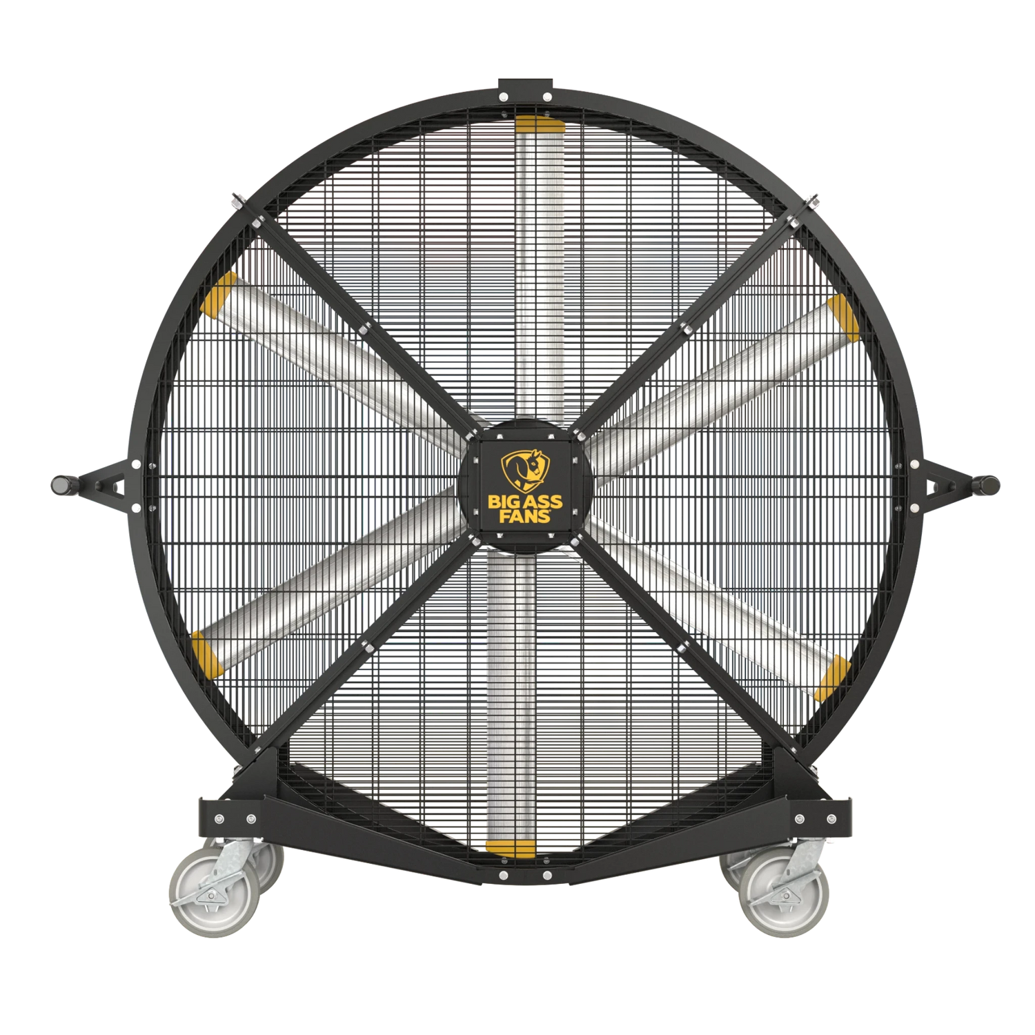 Big Ass Fans Black Jack portable industrial fan for commercial airflow | Kipas industrial portable Big Ass Fans Black Jack untuk sirkulasi udara komersial