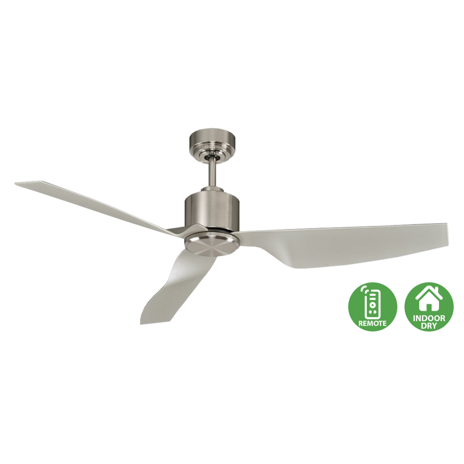 Airfusion Climate II ceiling fan with contemporary design, aerodynamic blades, and efficient airflow performance for homes, apartments, offices, and hospitality spaces in Indonesia | Kipas angin plafon Airfusion Climate II dengan desain kontemporer, blade aerodinamis, dan performa airflow efisien untuk rumah, apartemen, kantor, dan area hospitality di Indonesia
