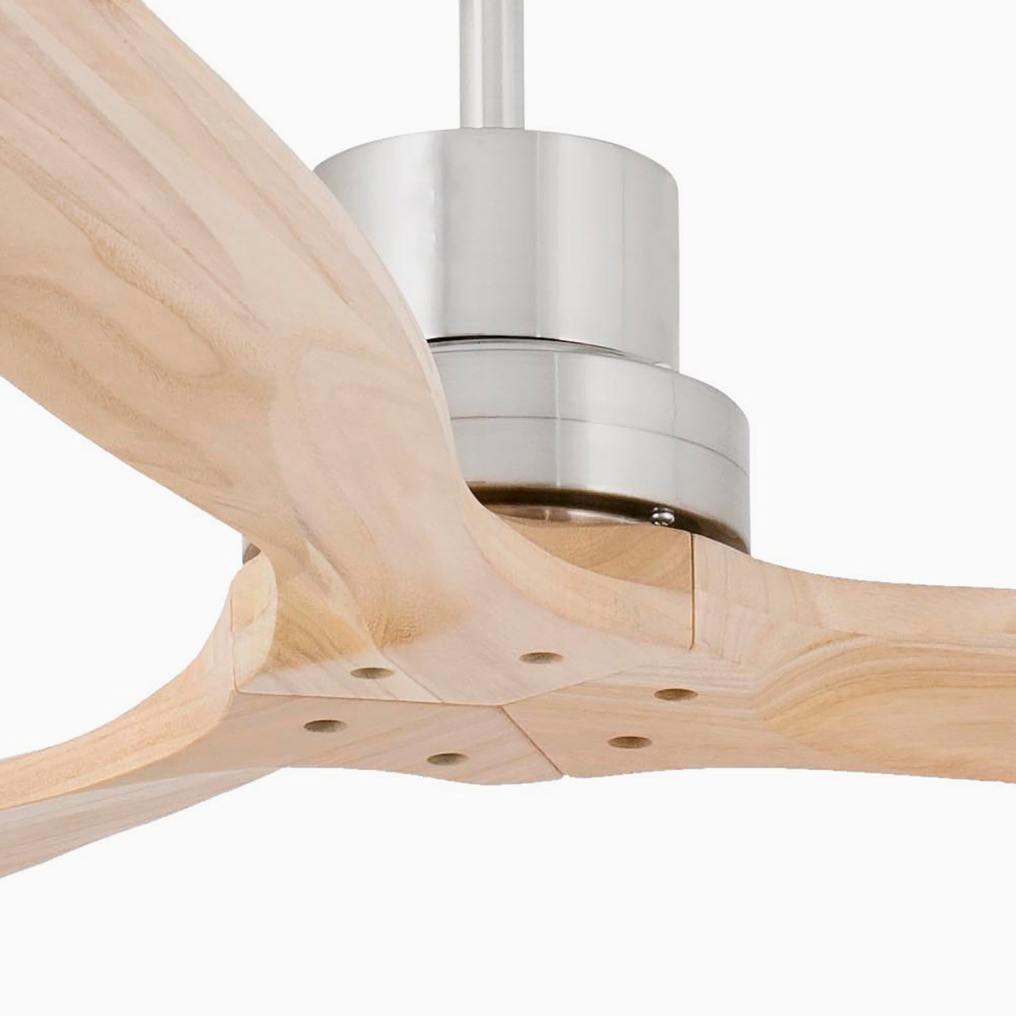 Faro Lantau ceiling fan with elegant wooden blades and contemporary natural styling for villas, coastal homes, resorts, and designer interiors in Indonesia | Kipas angin plafon Faro Lantau dengan blade kayu elegan dan desain natural modern untuk villa, rumah coastal, resort, dan interior designer di Indonesia
