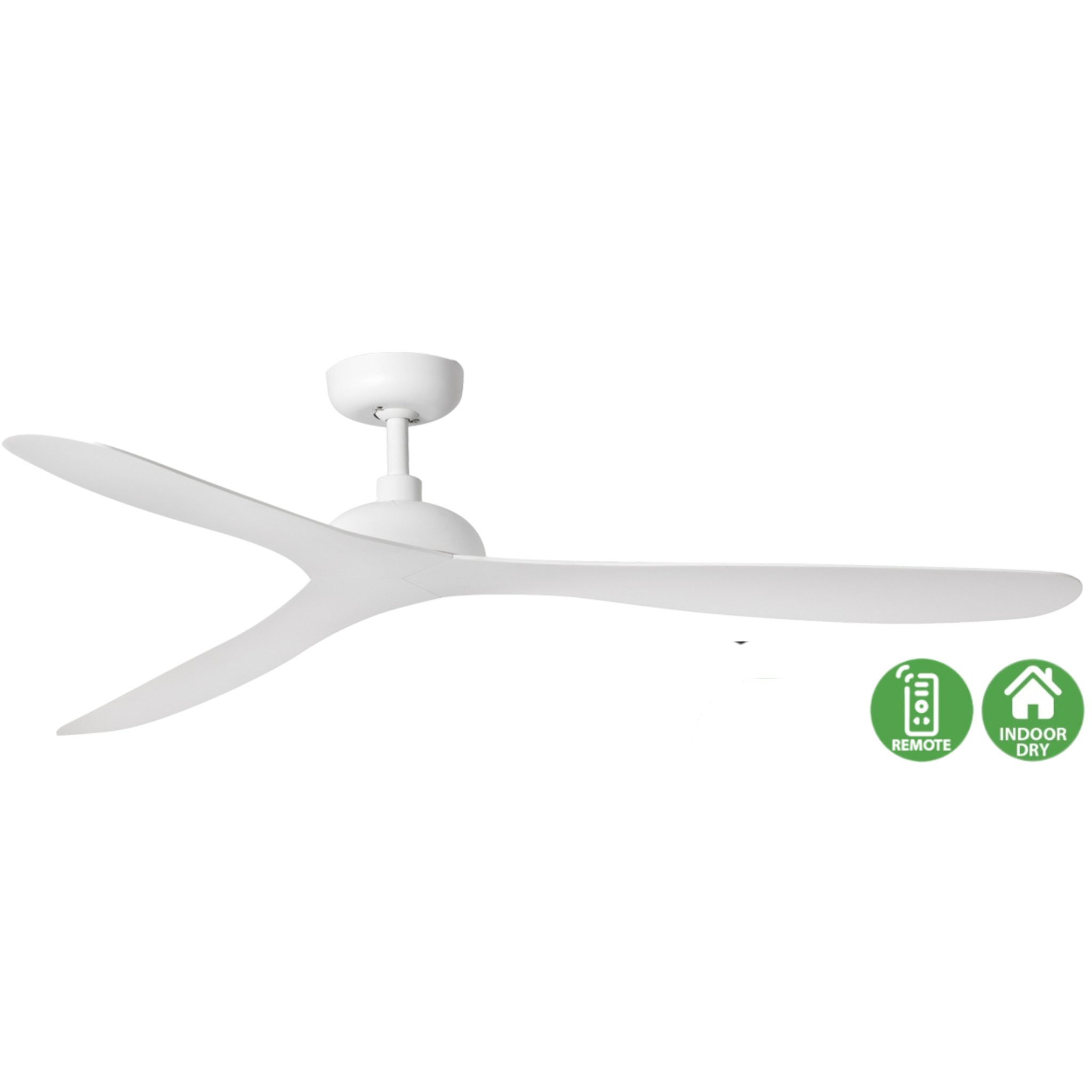 Faro Gotland ceiling fan with minimalist modern design and aerodynamic blades for homes, apartments, offices, and hospitality spaces in Indonesia | Kipas angin plafon Faro Gotland dengan desain modern minimalis dan blade aerodinamis untuk rumah, apartemen, kantor, dan area hospitality di Indonesia