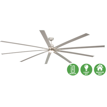 96" / 244 cm / Brushed Nickel