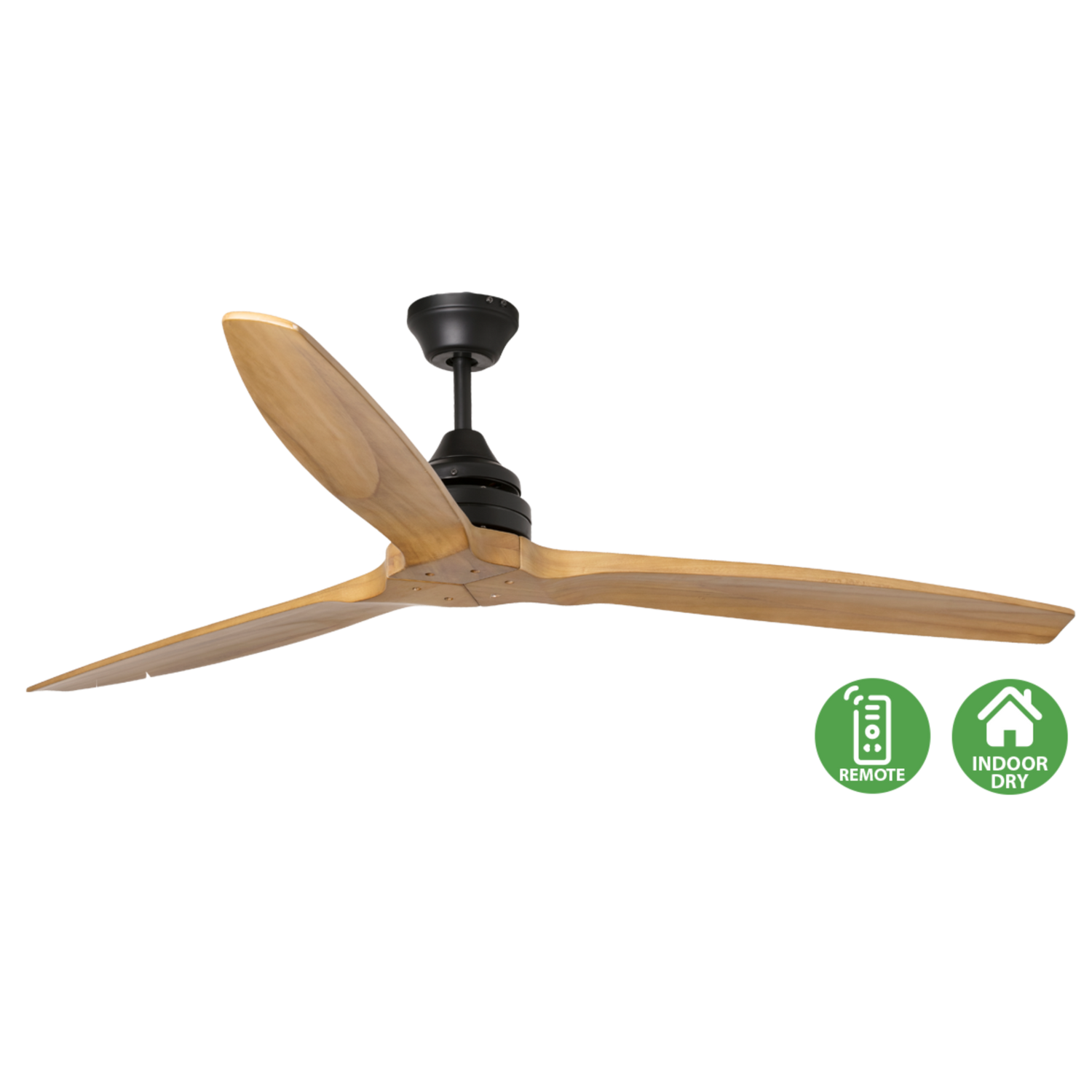 Faro Alo ceiling fan with minimalist contemporary design and aerodynamic blades for homes, apartments, offices, and hospitality spaces in Indonesia | Kipas angin plafon Faro Alo dengan desain kontemporer minimalis dan blade aerodinamis untuk rumah, apartemen, kantor, dan area hospitality di Indonesia
