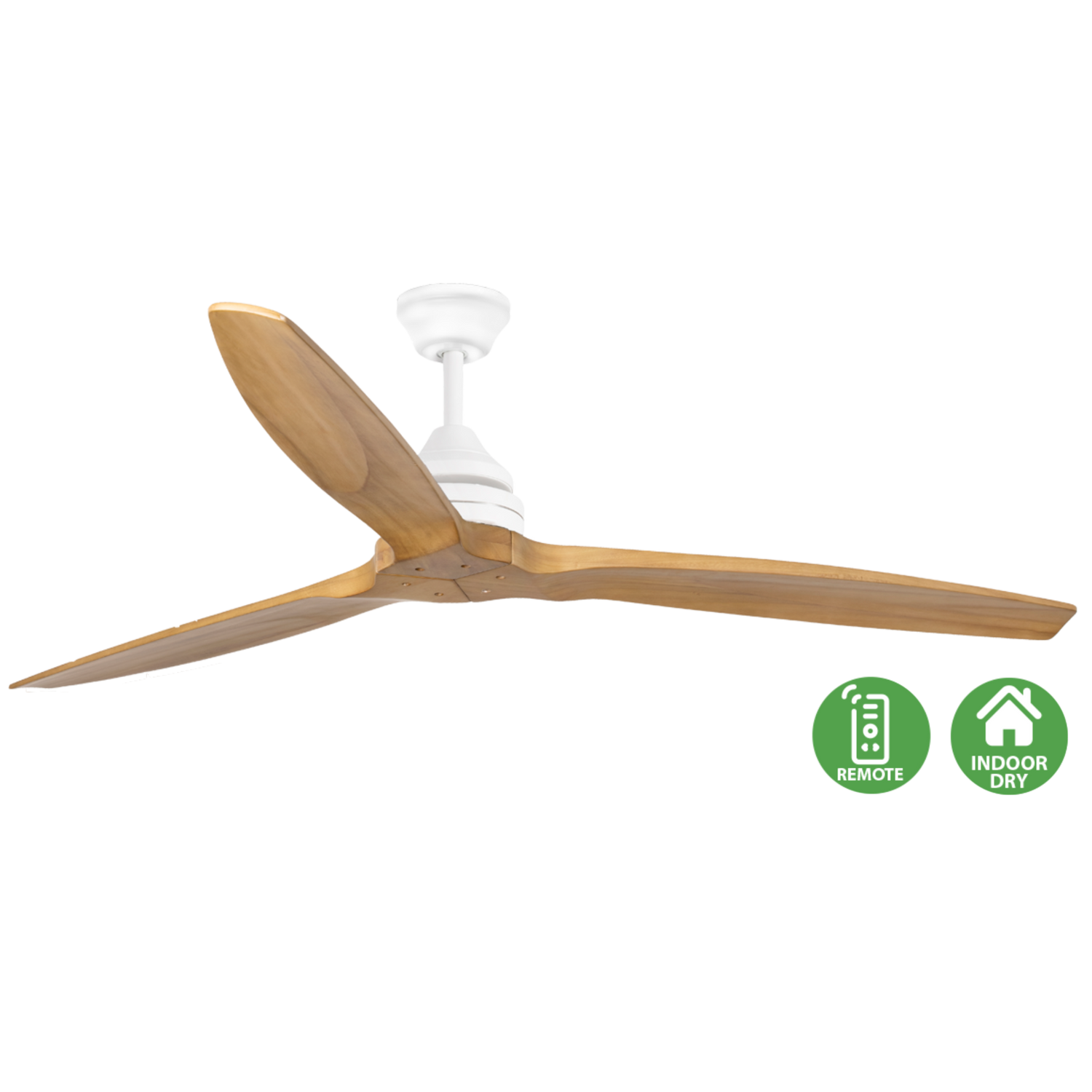 Faro Alo ceiling fan with minimalist contemporary design and aerodynamic blades for homes, apartments, offices, and hospitality spaces in Indonesia | Kipas angin plafon Faro Alo dengan desain kontemporer minimalis dan blade aerodinamis untuk rumah, apartemen, kantor, dan area hospitality di Indonesia