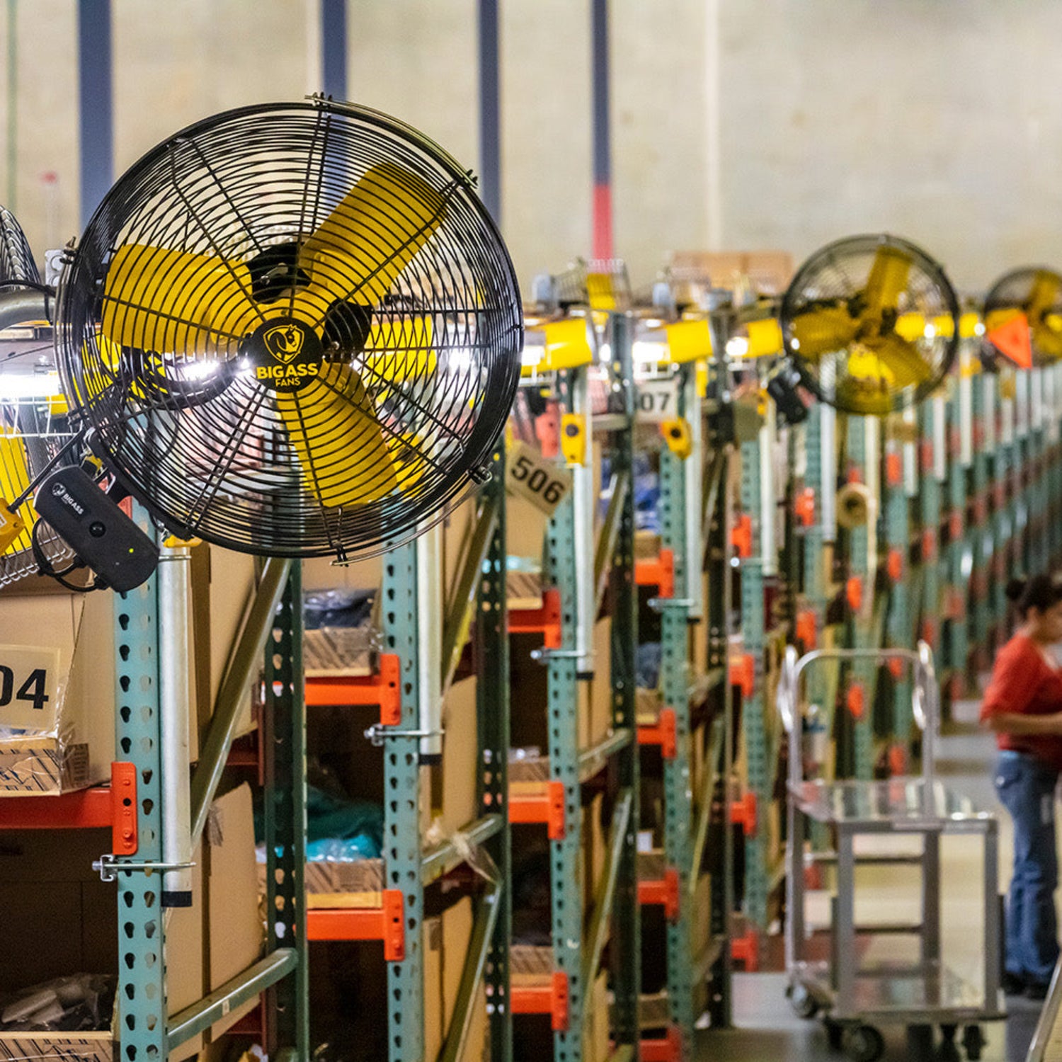 Big Ass Fans AirEye Directional Fan / Kipas Angin Directional Big Ass Fans AirEye