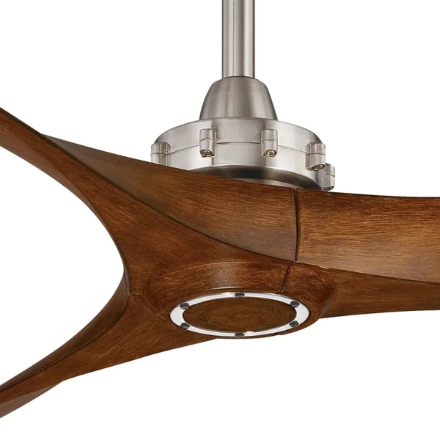Minka Aire Aviation ceiling fan with aircraft propeller-inspired blades and industrial designer styling for lofts, luxury homes, cafes, and architectural interiors in Indonesia | Kipas angin plafon Minka Aire Aviation dengan blade terinspirasi baling-baling pesawat dan desain industrial premium untuk loft, rumah mewah, cafe, dan interior arsitektural di Indonesia
