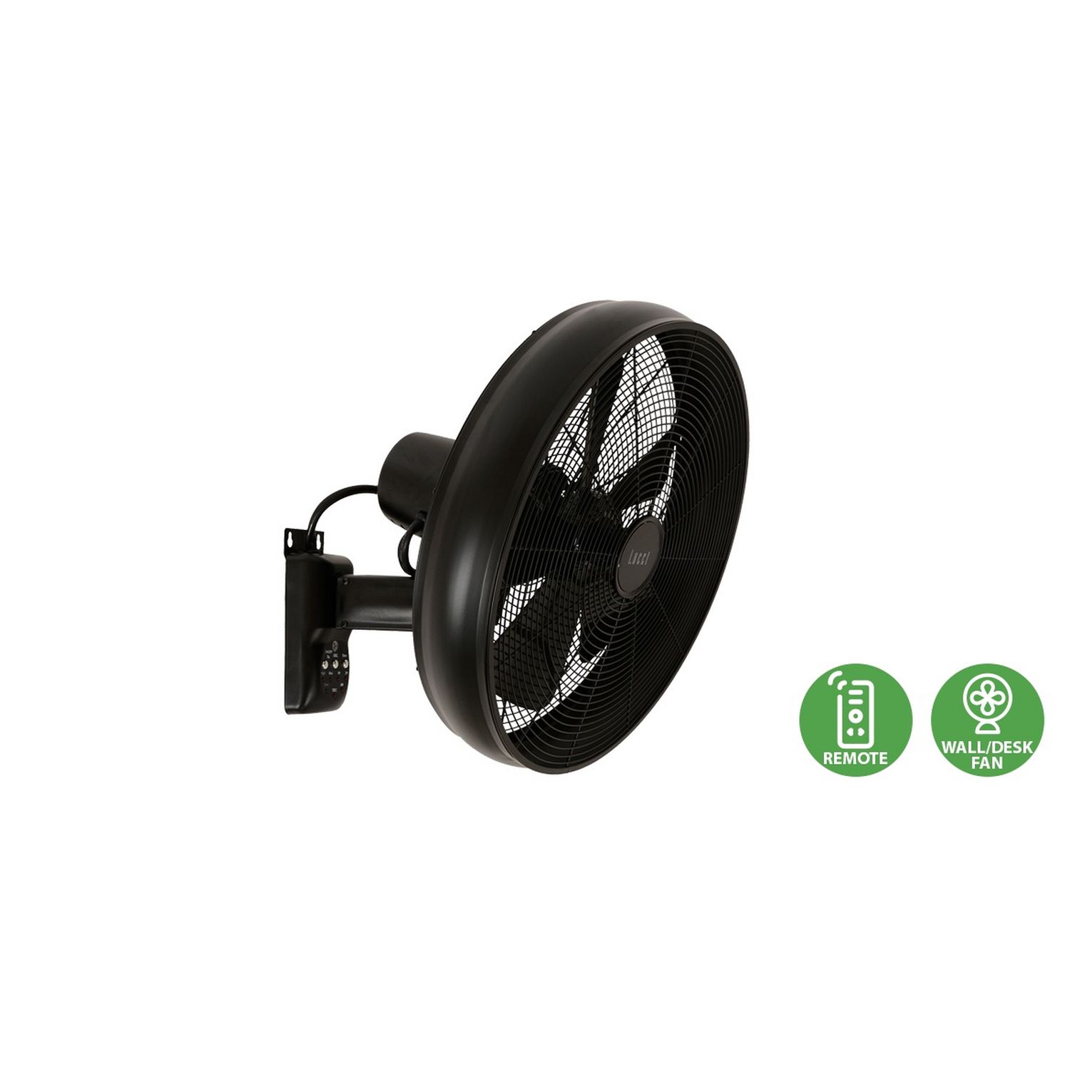 Lucci Air Breeze wall fan with retro industrial design and oscillating airflow for homes, cafés, and interior spaces in Indonesia | Kipas dinding Lucci Air Breeze dengan desain retro industrial dan fitur oscillating untuk rumah, kafe, dan interior di Indonesia
