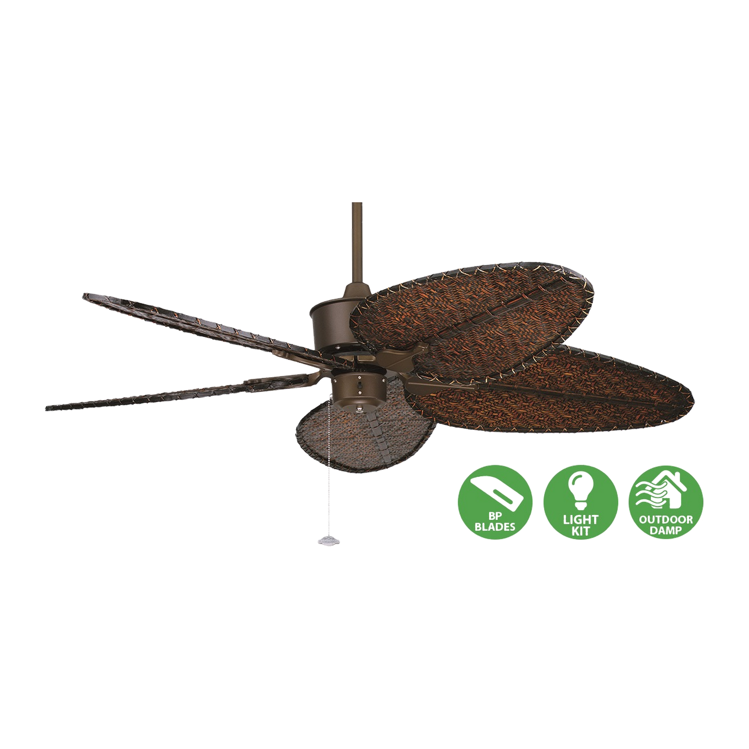 Kipas Plafon The Islander tanpa Daun Kipas