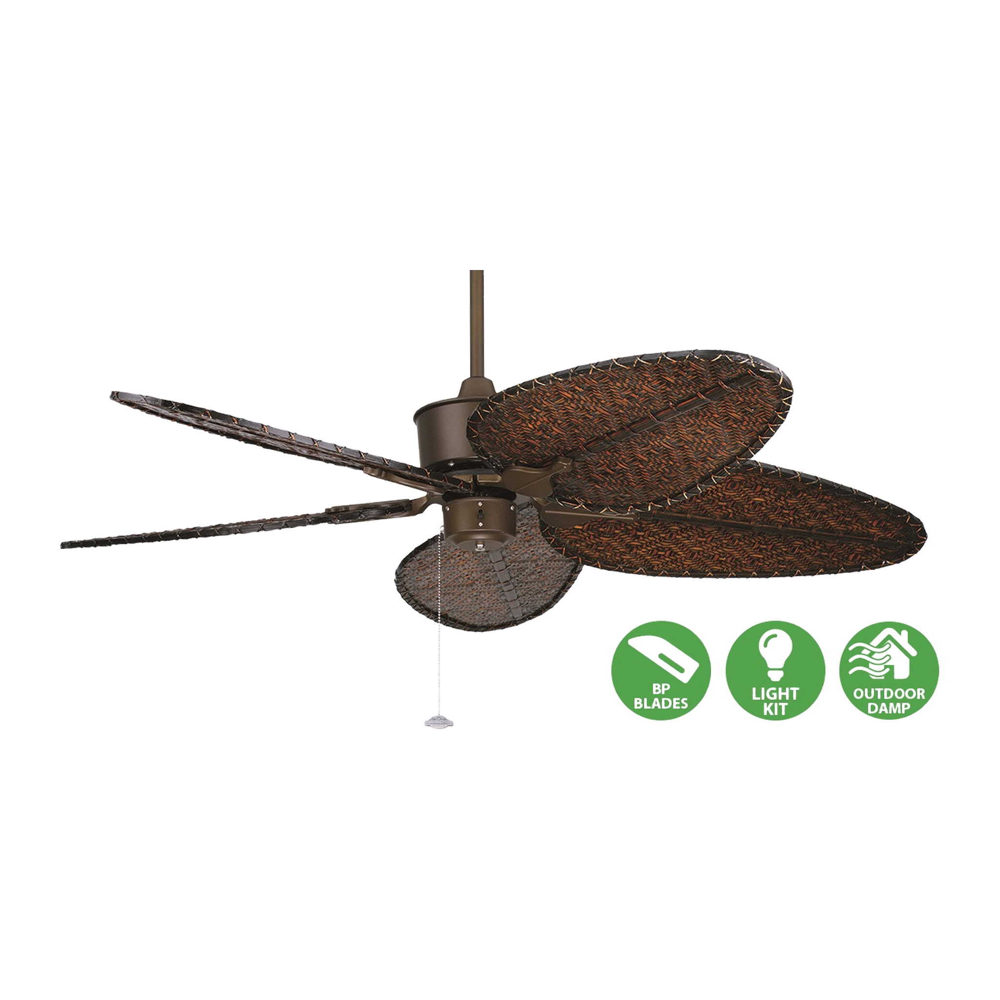 Kipas Plafon The Islander tanpa Daun Kipas