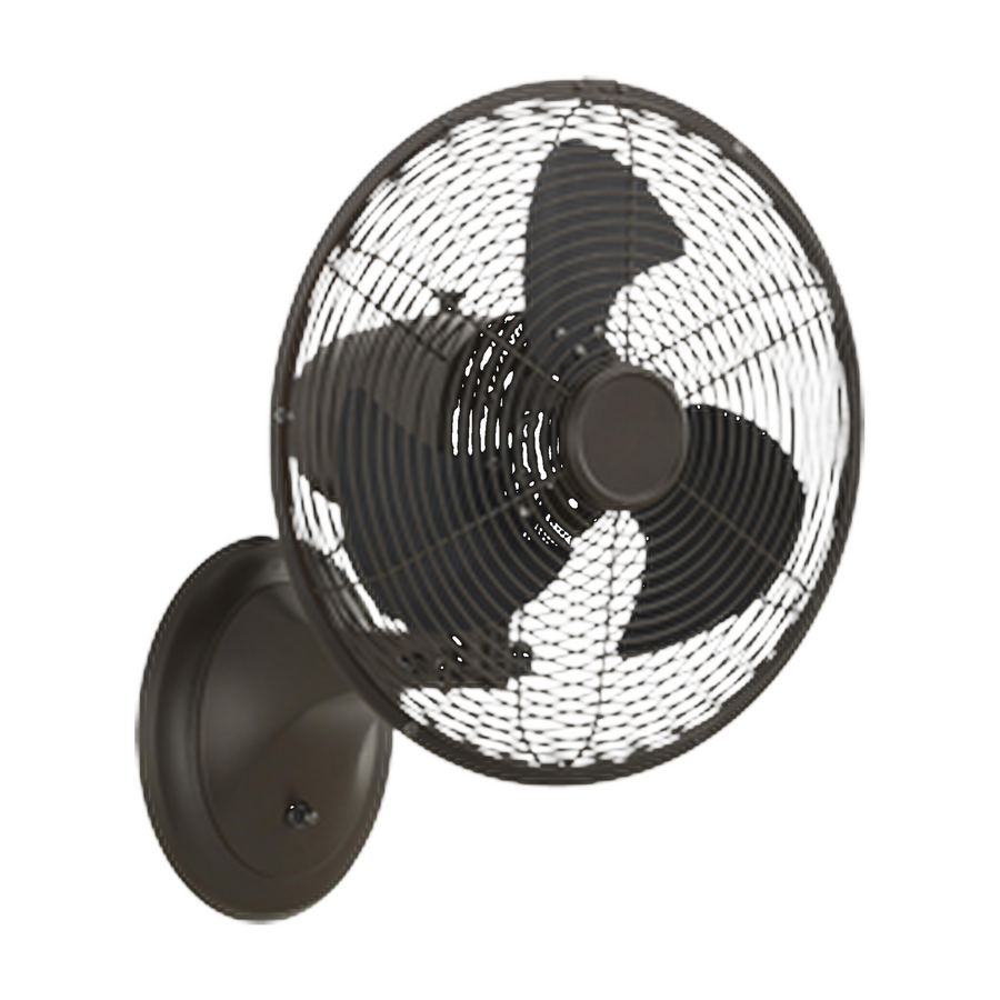 Fanimation Portbrooke wall-mounted fan with vintage industrial design for homes, cafés, restaurants, and interior spaces in Indonesia | Kipas dinding Fanimation Portbrooke dengan desain vintage industrial untuk rumah, kafe, restoran, dan interior di Indonesia