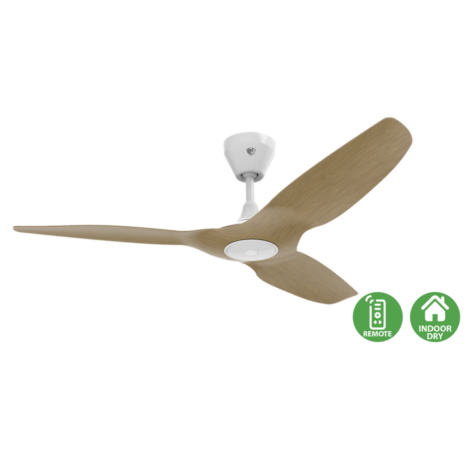 Big Ass Fans Haiku L Series Indoor smart ceiling fan with aerodynamic airfoil blades and minimalist modern design for homes, villas, apartments, and designer interiors in Indonesia | Kipas angin plafon Big Ass Fans Haiku L Series Indoor dengan blade airfoil aerodinamis dan desain modern minimalis untuk rumah, villa, apartemen, dan interior designer di Indonesia
