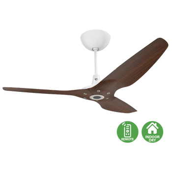 52" / 132 cm / White With Cocoa Blades