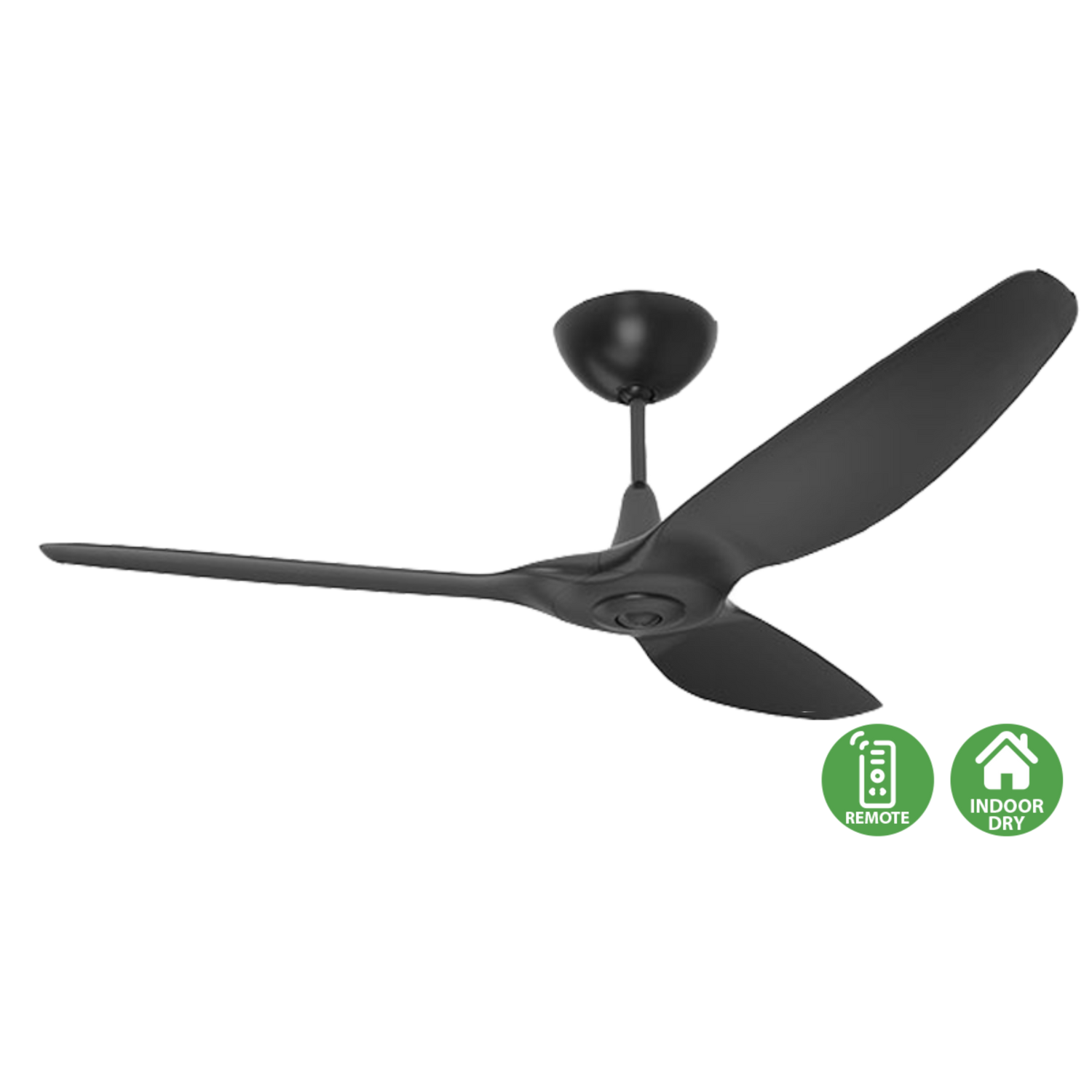 Big Ass Fans Haiku I Series smart ceiling fan with premium airflow and modern minimalist design for luxury homes in Indonesia | Kipas plafon pintar Big Ass Fans Haiku I Series dengan airflow premium dan desain modern minimalis untuk rumah mewah di Indonesia
