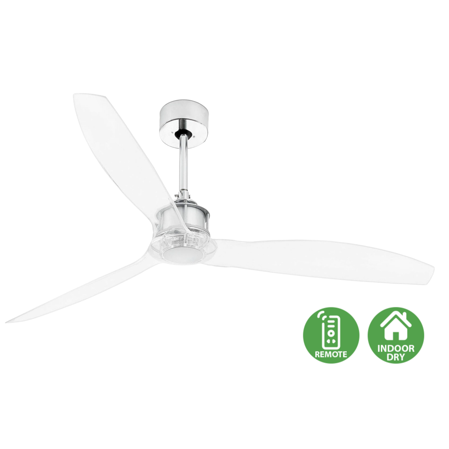 Faro Just Fan designer ceiling fan with industrial modern styling and aerodynamic blades for contemporary homes, cafes, and architectural interiors in Indonesia | Kipas angin plafon Faro Just Fan dengan desain industrial modern dan blade aerodinamis untuk rumah modern, cafe, dan interior arsitektural di Indonesia