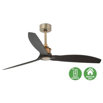 50 " / 128 cm / Gold With Black Blades