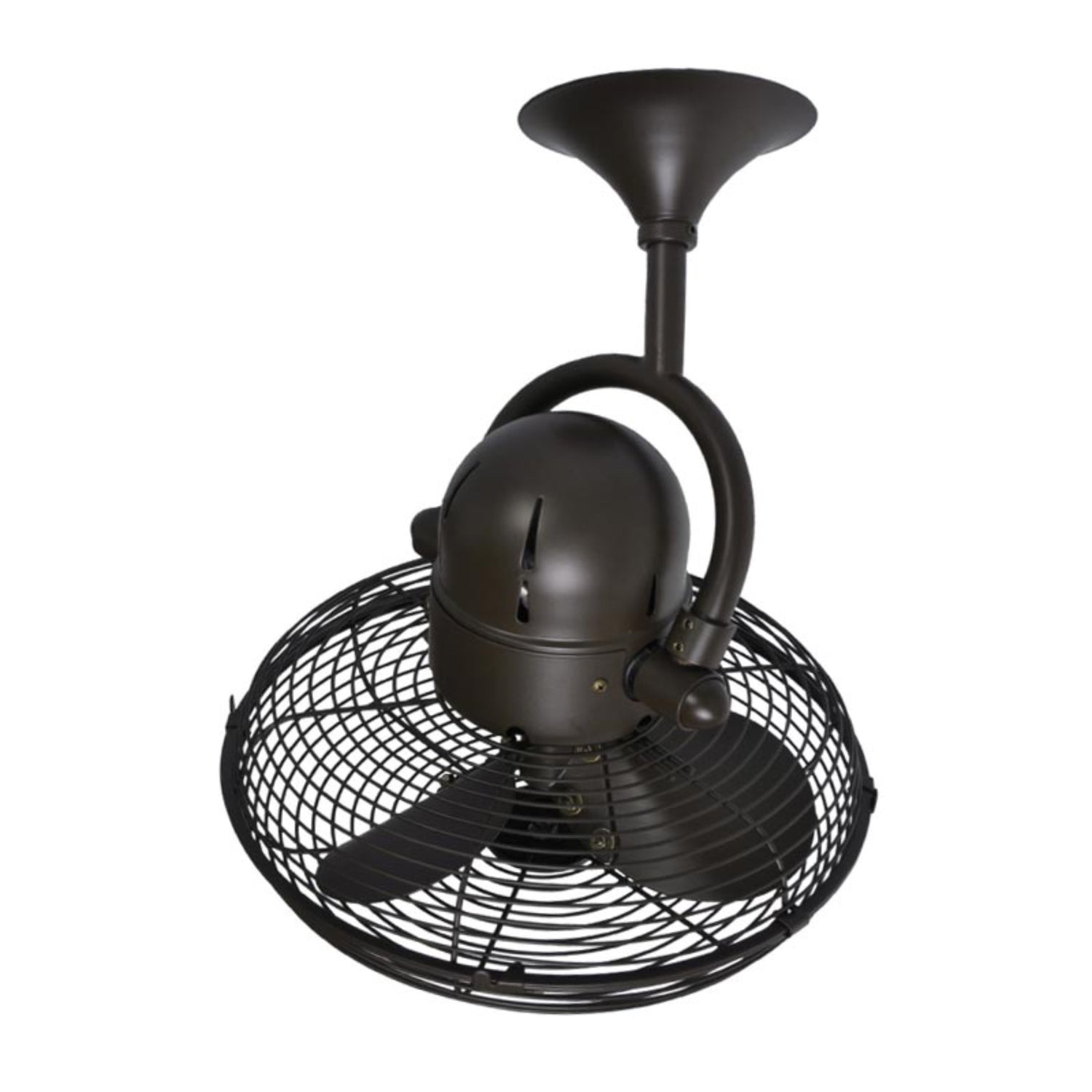 Matthews Kaye wall-mounted directional fan with retro industrial design for homes, cafés, and commercial interiors in Indonesia | Kipas dinding directional Matthews Kaye dengan desain retro industrial untuk rumah, kafe, dan interior komersial di Indonesia