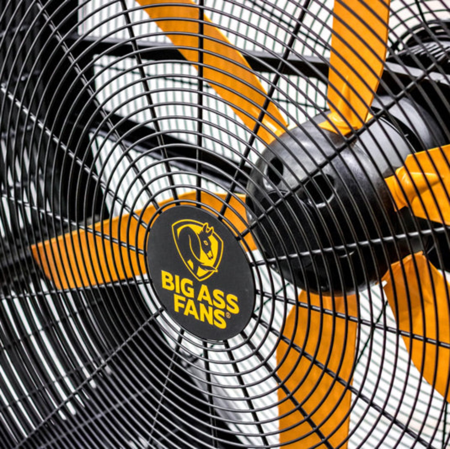 Big Ass Fans Sidekick portable directional barrel fan for warehouses, gyms, workshops, and commercial airflow in Indonesia | Kipas barrel directional portable Big Ass Fans Sidekick untuk gudang, gym, workshop, dan sirkulasi udara komersial di Indonesia
