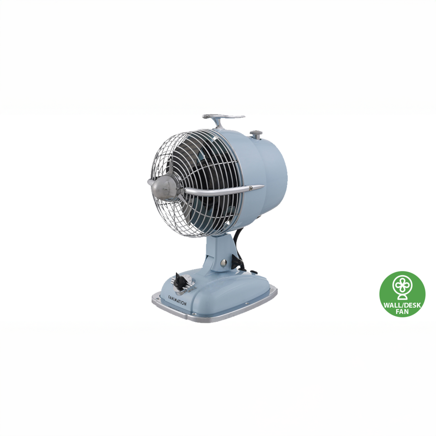 Fanimation UrbanJet retro portable desk fan for home office and interior spaces in Indonesia | Kipas meja portable retro Fanimation UrbanJet untuk rumah, kantor, dan interior di Indonesia