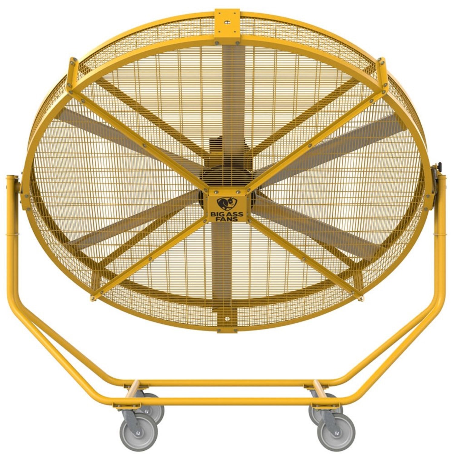 Big Ass Fans AirGo portable industrial floor fan for warehouses, factories, gyms, and large commercial spaces in Indonesia | Kipas industrial portable Big Ass Fans AirGo untuk gudang, pabrik, gym, dan area komersial besar di Indonesia