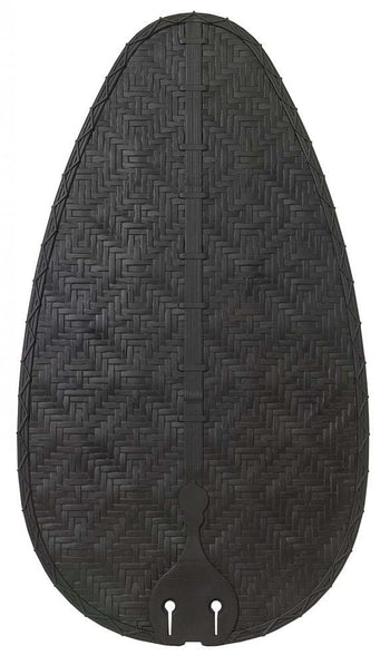 Black / 22" Narrow Oval