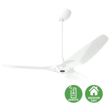 52" / 132 cm / White With White Aluminium Blades