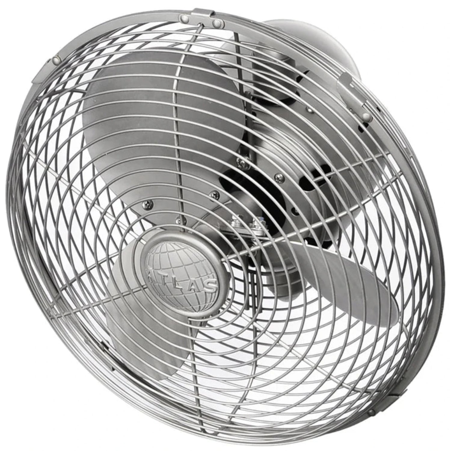 Matthews Kaye wall-mounted directional fan with retro industrial design for homes, cafés, and commercial interiors in Indonesia | Kipas dinding directional Matthews Kaye dengan desain retro industrial untuk rumah, kafe, dan interior komersial di Indonesia