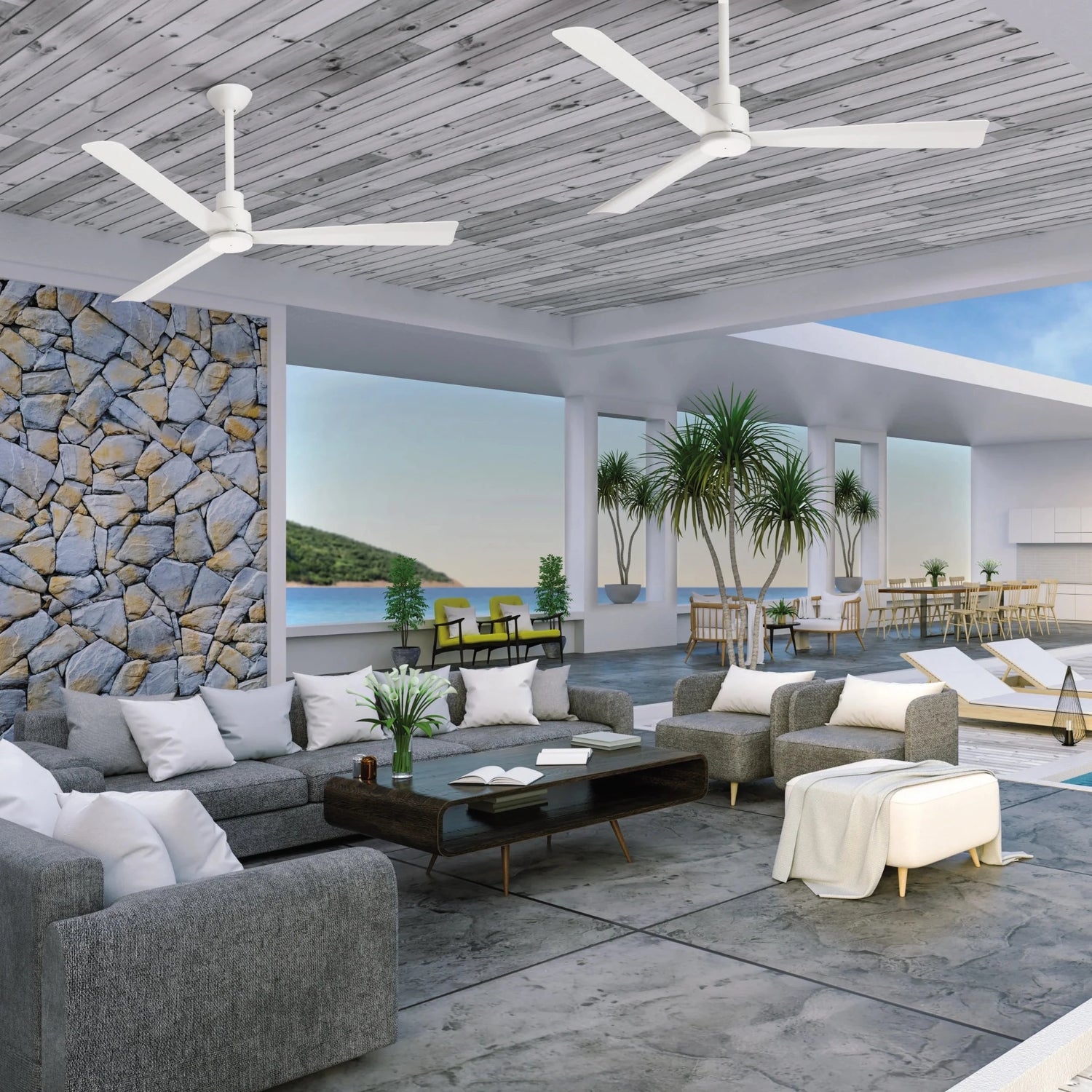 Minka Aire Simple Ceiling Fan / Kipas Angin Plafon Minka Aire Simple