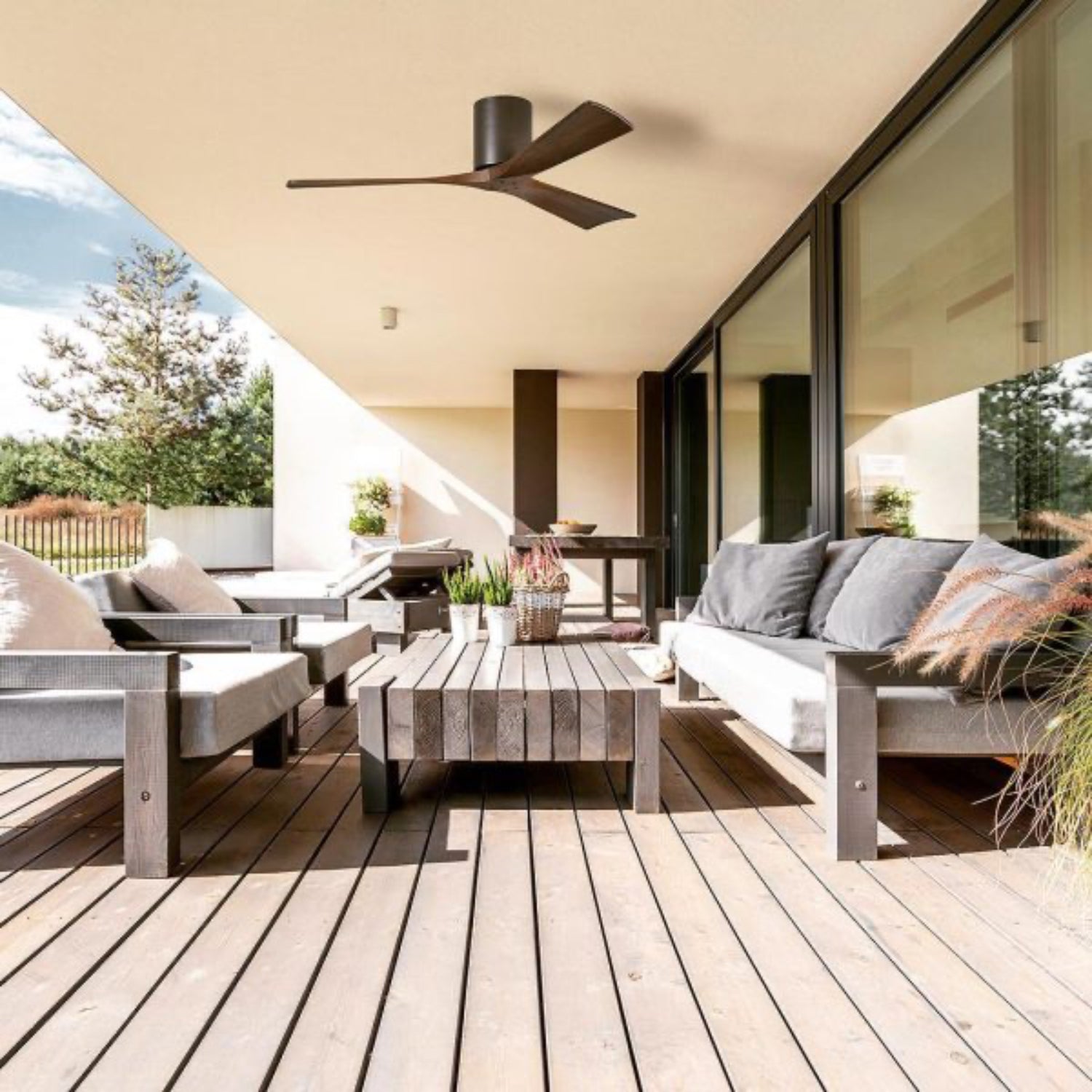 Matthews Irene 3 Hugger Ceiling Fan / Kipas Angin Plafon Matthews Irene 3 Hugger