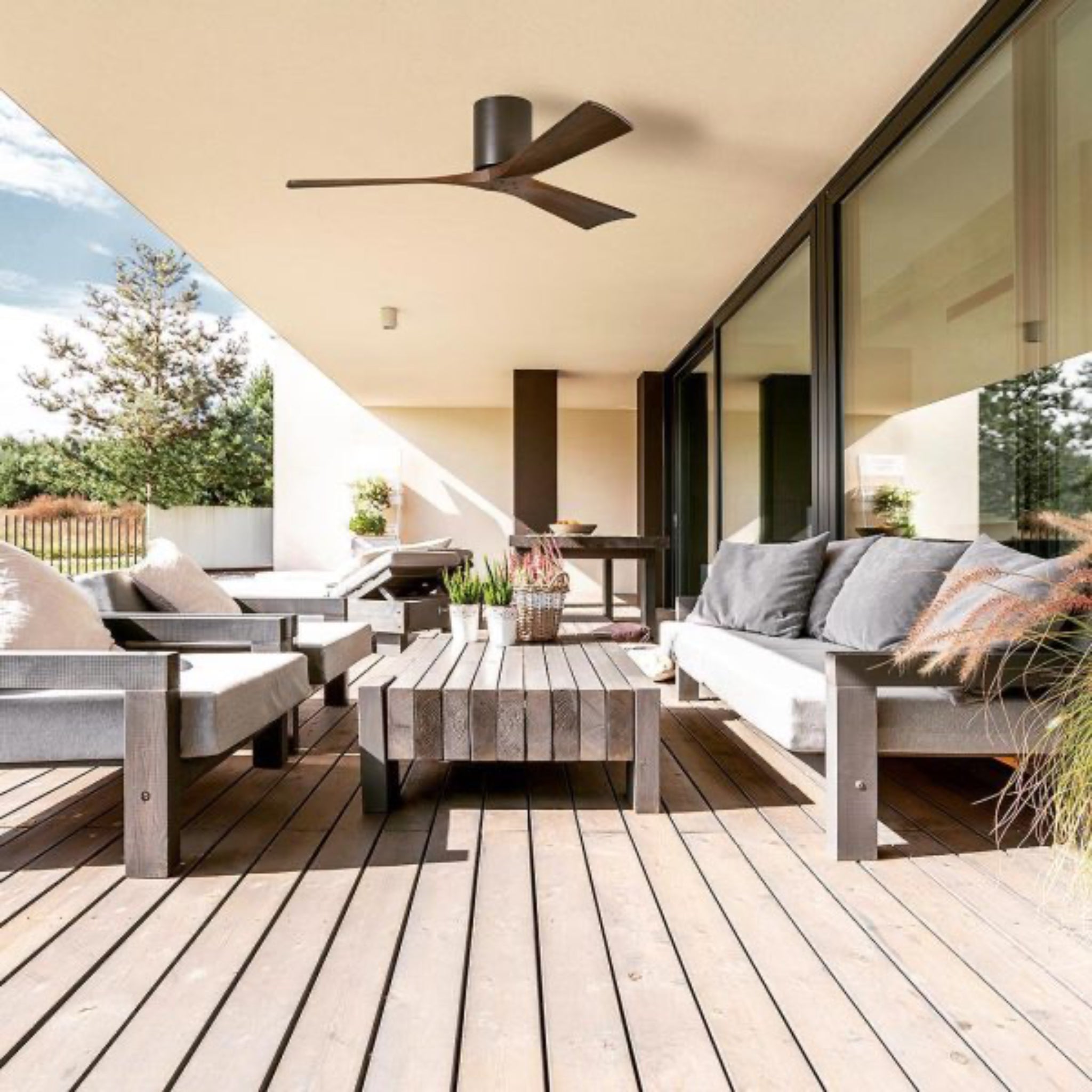 Matthews Irene 3 Hugger Ceiling Fan / Kipas Angin Plafon Matthews Irene 3 Hugger