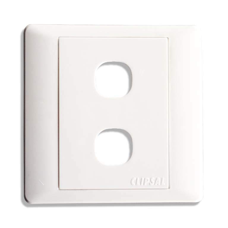Schneider / Clipsal -  Wall Plate E2000 - 2 Gang