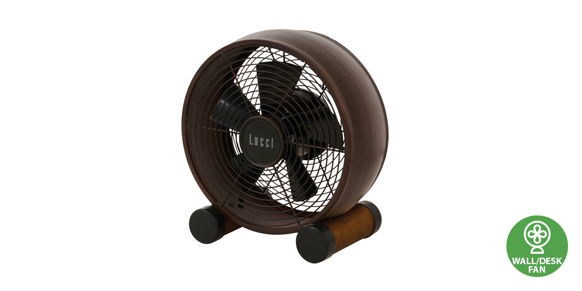 The Breeze Table Fan in Oil Rubbed Bronze Color