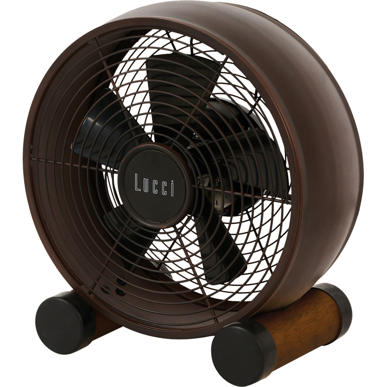 The Breeze Table Fan in Oil Rubbed Bronze Color